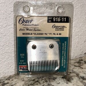 Oster Professional Detachable Clipper Replacement Blade‎ 918-11 Size #1 1/2 B3